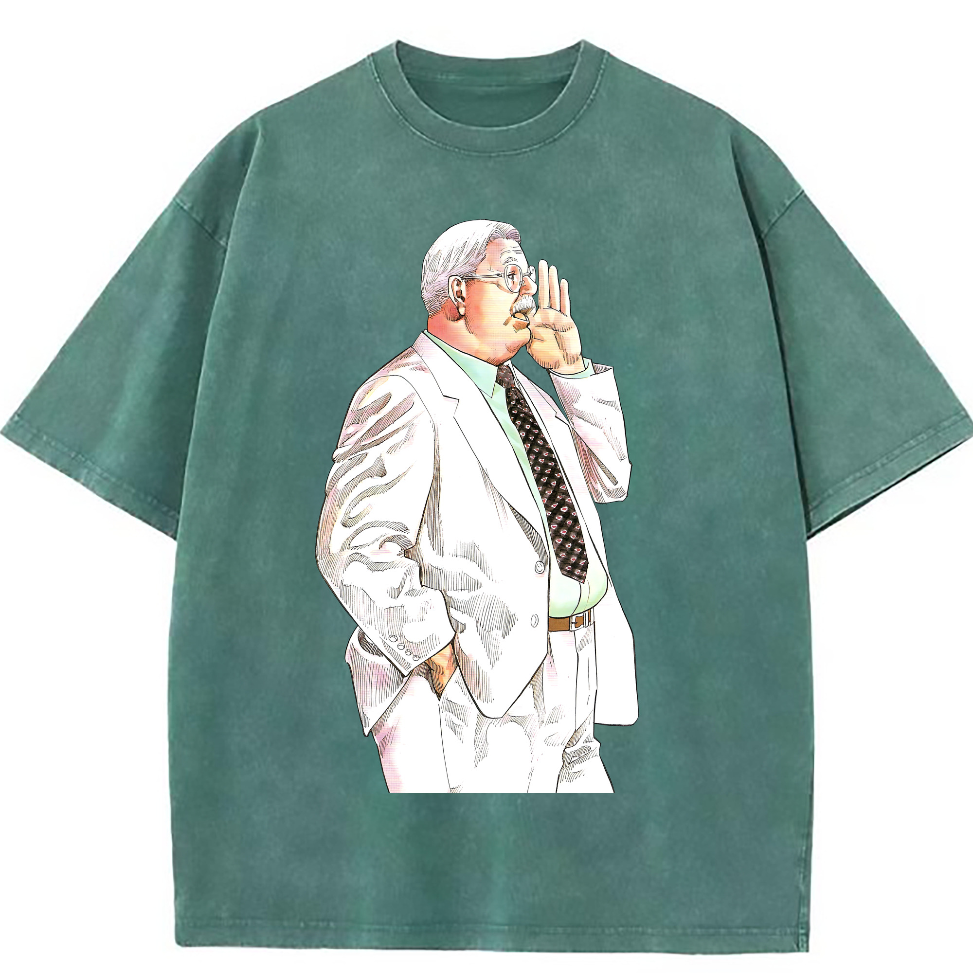（画像用） SLAM DUNK／スラムダンク 綿100% ヴィンテージ風 半袖Tシャツ（フロントプリント）